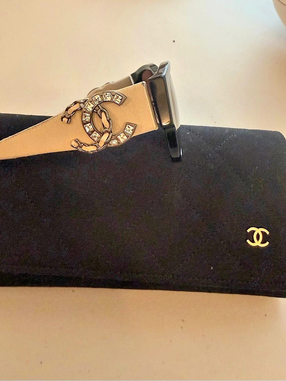 Chanel Women's Sunglasses in Black & Brown